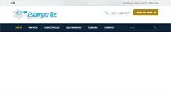 Desktop Screenshot of estampotec.com.br